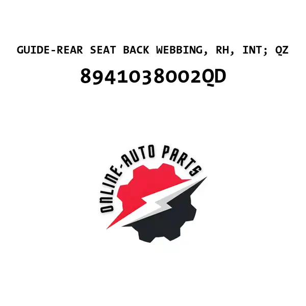 GUIDE-REAR SEAT BACK WEBBING, RH, INT; QZ - 8941038002QD - Mobis (Hyundai, Kia)