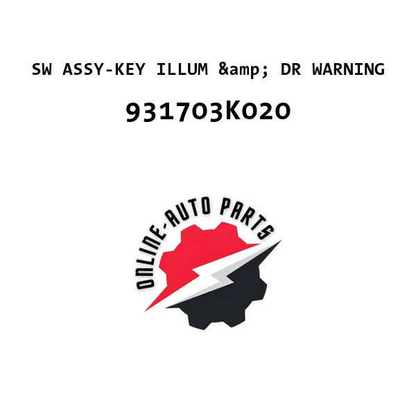 SW ASSY-KEY ILLUM & DR WARNING - 931703K020 - Mobis (Hyundai, Kia)