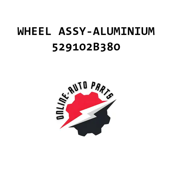 WHEEL ASSY-ALUMINIUM - 529102B380 - Mobis (Hyundai, Kia)