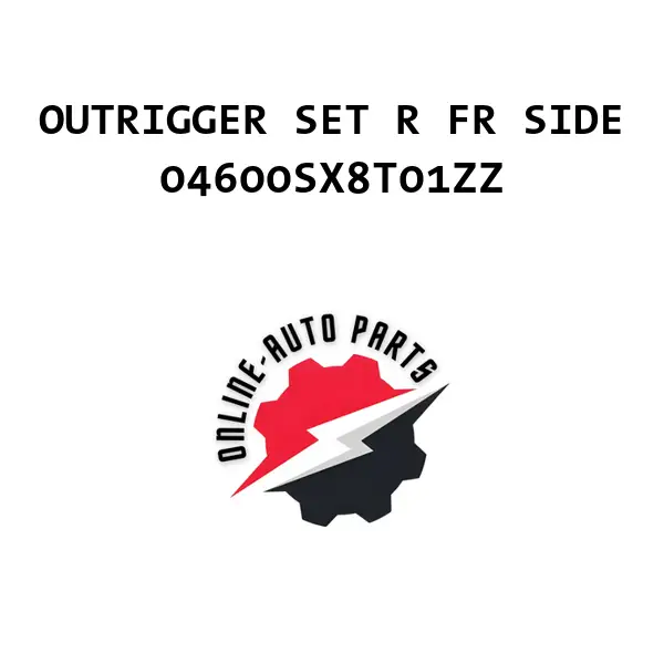 OUTRIGGER SET R FR SIDE - 04600SX8T01ZZ - Honda