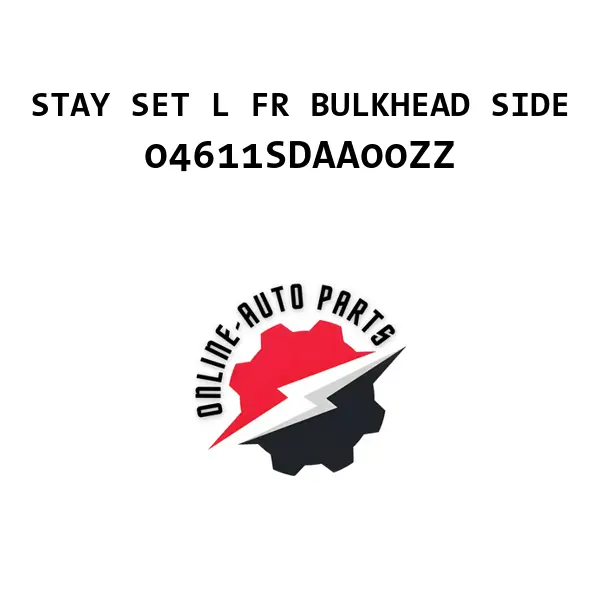 STAY SET L FR BULKHEAD SIDE - 04611SDAA00ZZ - Honda