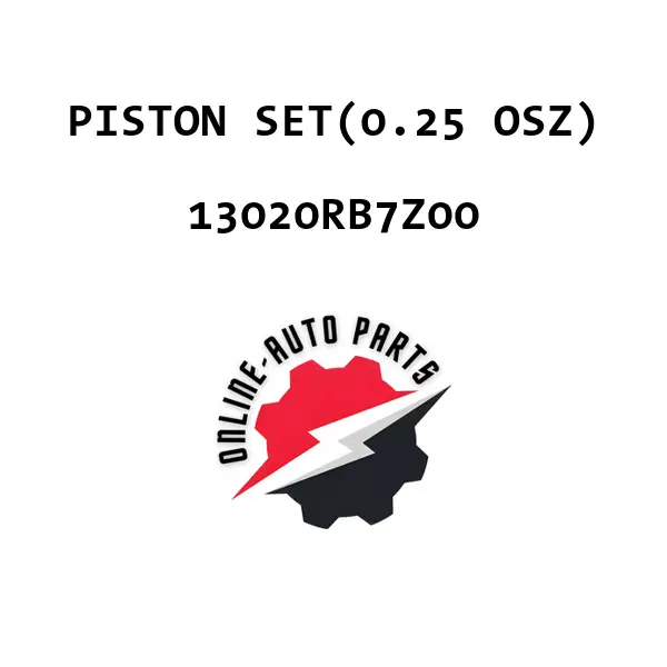 PISTON SET(0.25 OSZ) - 13020RB7Z00 - Honda