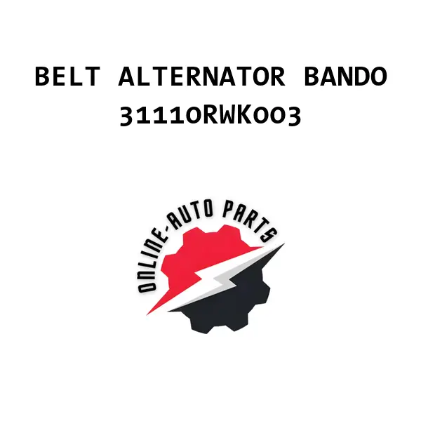 BELT ALTERNATOR BANDO - 31110RWK003 - Honda