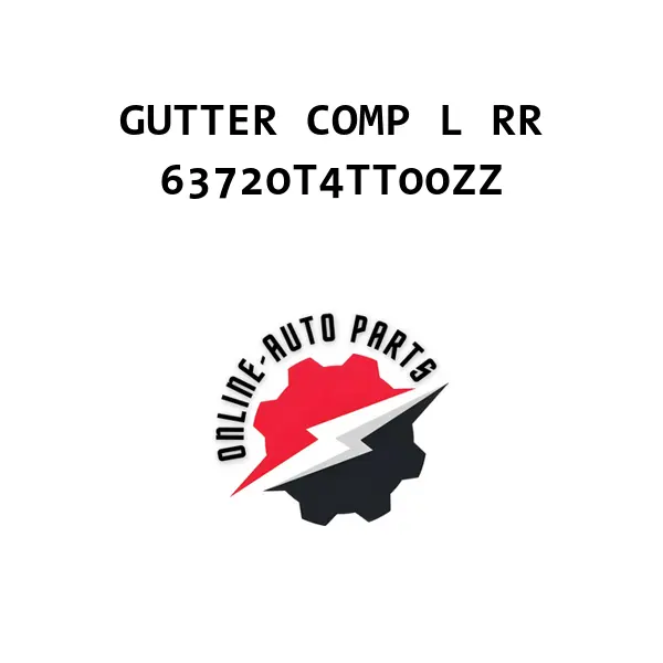 GUTTER COMP L RR - 63720T4TT00ZZ - Honda