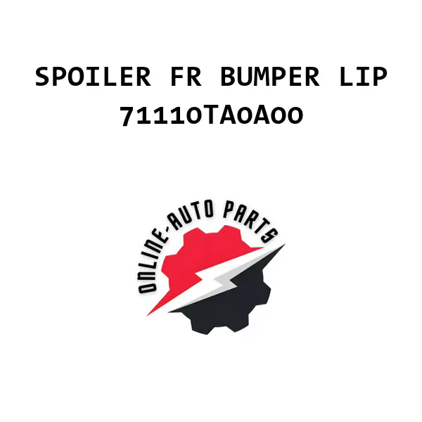 SPOILER FR BUMPER LIP