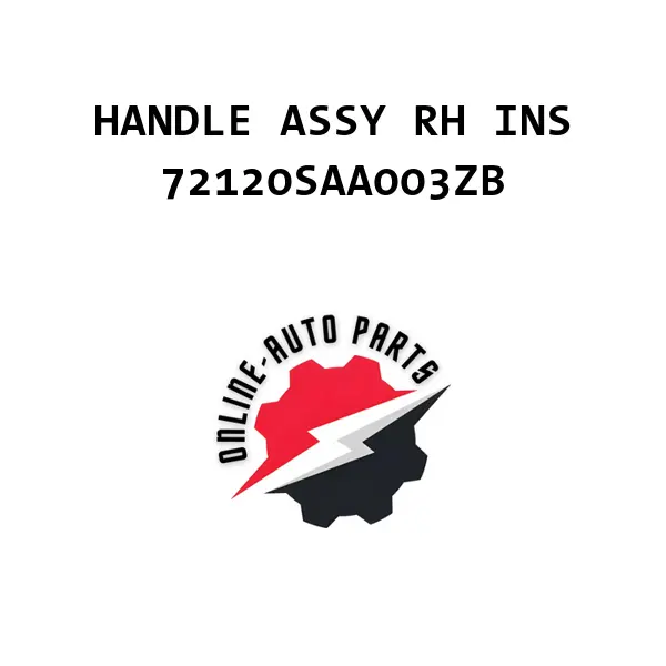 HANDLE ASSY RH INS - 72120SAA003ZB - Honda