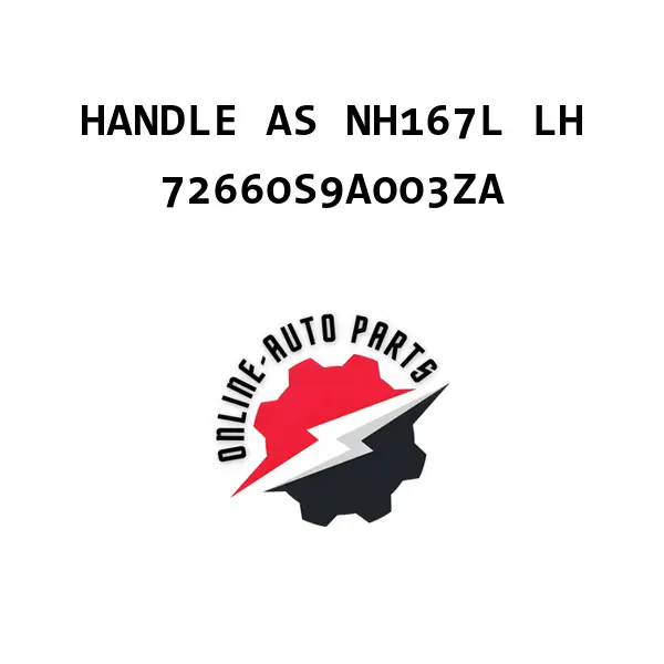 HANDLE AS NH167L LH - 72660S9A003ZA - Honda