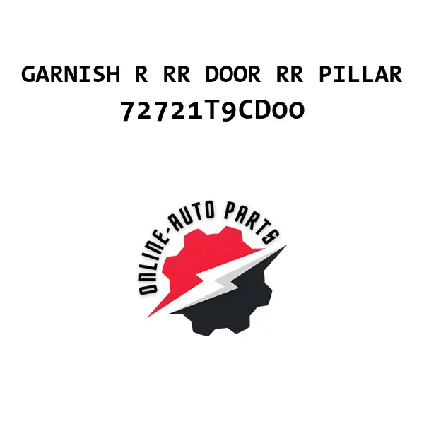 GARNISH R RR DOOR RR PILLAR - 72721T9CD00 - Honda