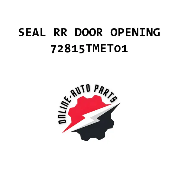 SEAL RR DOOR OPENING