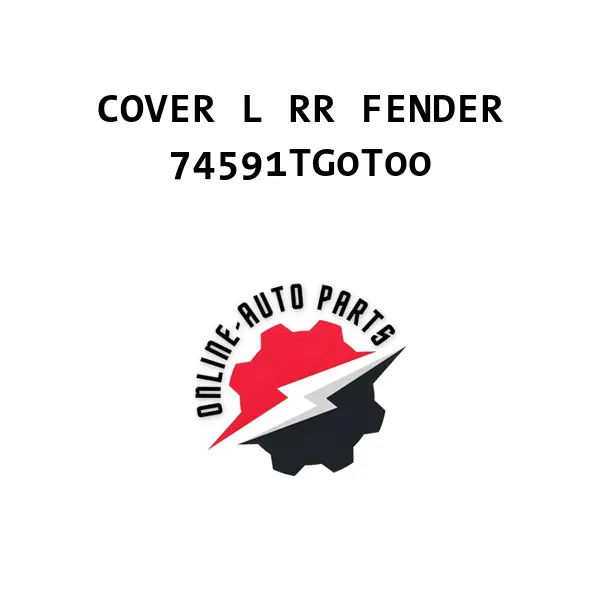 COVER L RR FENDER - 74591TG0T00 - Honda