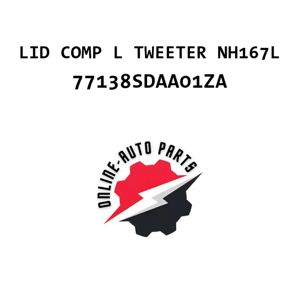 LID COMP L TWEETER NH167L - 77138SDAA01ZA - Honda