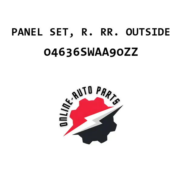 PANEL SET, R. RR. OUTSIDE - 04636SWAA90ZZ - Honda