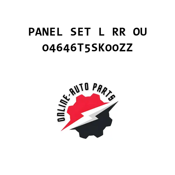 PANEL SET L RR OU - 04646T5SK00ZZ - Honda