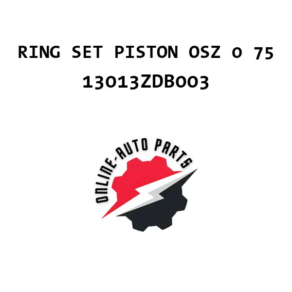 RING SET PISTON OSZ 0 75 - 13013ZDB003 - Honda