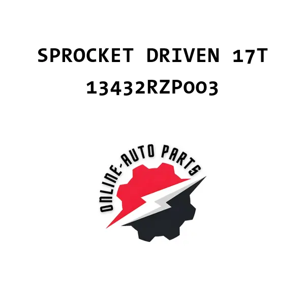SPROCKET DRIVEN 17T - 13432RZP003 - Honda