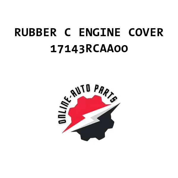 RUBBER C ENGINE COVER