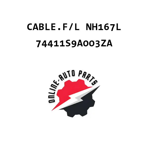 CABLE.F/L NH167L - 74411S9A003ZA - Honda