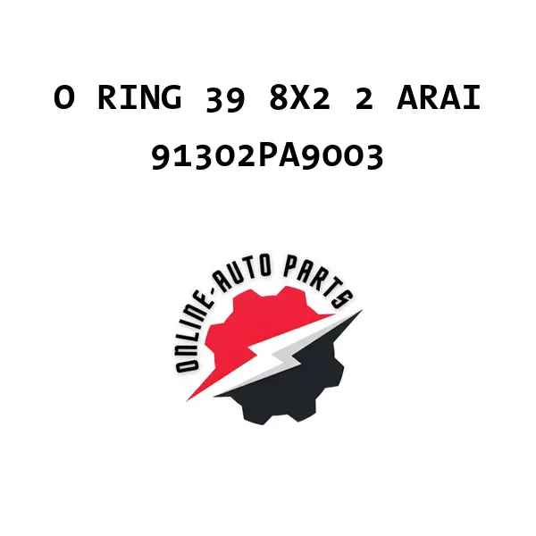 O RING 39 8X2 2 ARAI - 91302PA9003 - Honda
