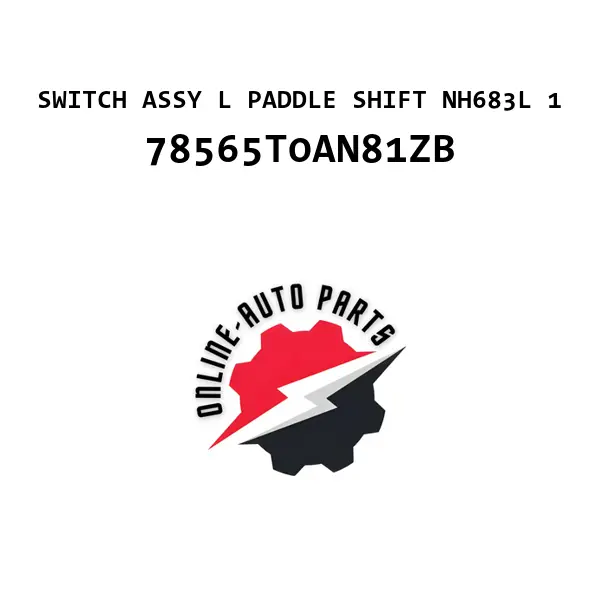 SWITCH ASSY L PADDLE SHIFT NH683L 1 - 78565T0AN81ZB - Honda