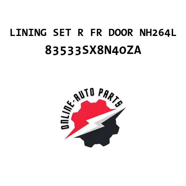 LINING SET R FR DOOR NH264L - 83533SX8N40ZA - Honda