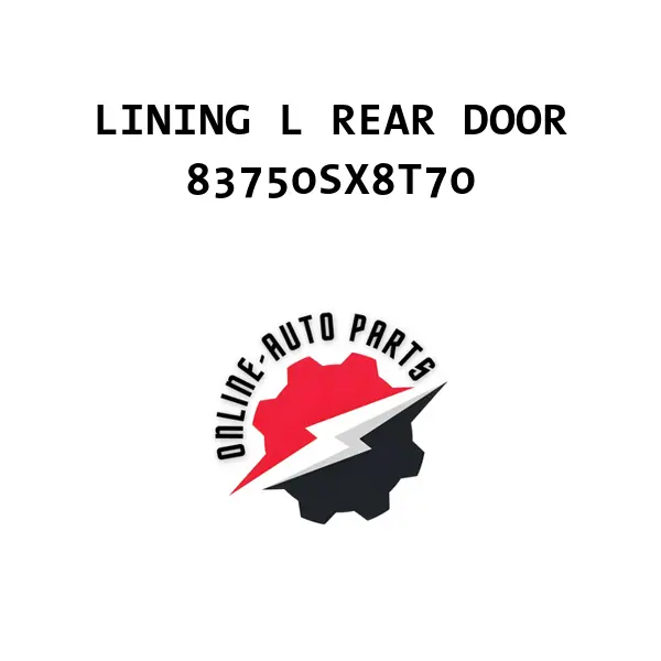 LINING L REAR DOOR - 83750SX8T70 - Honda