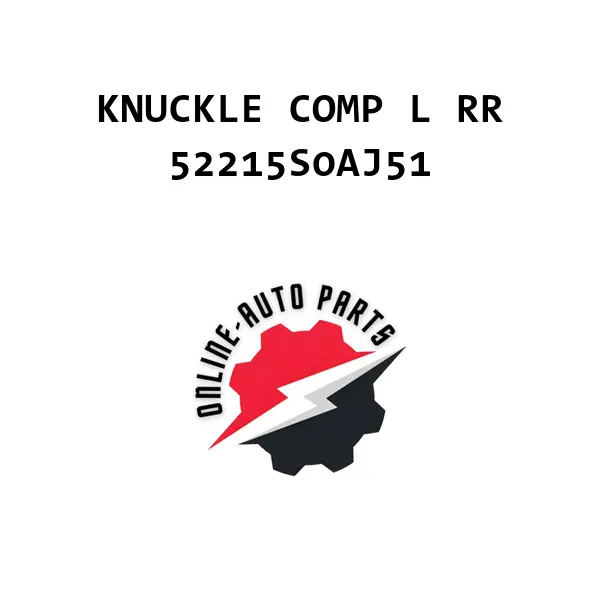 KNUCKLE COMP L RR