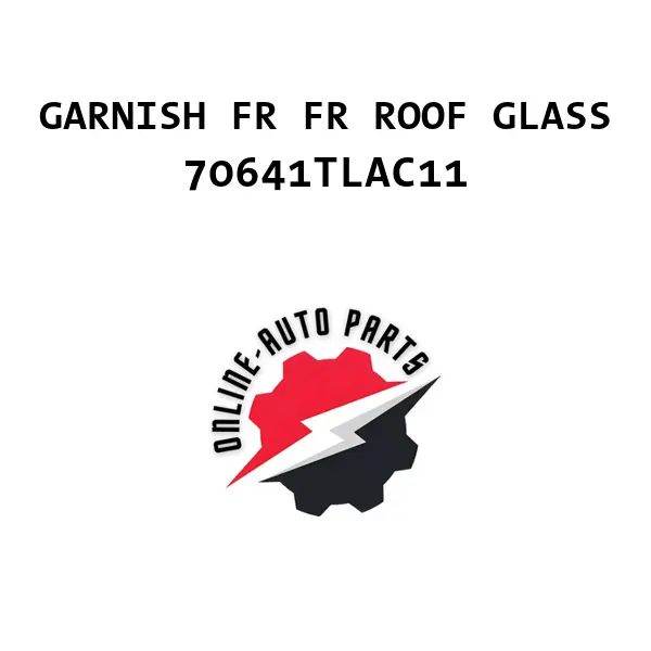 GARNISH FR FR ROOF GLASS - 70641TLAC11 - Honda