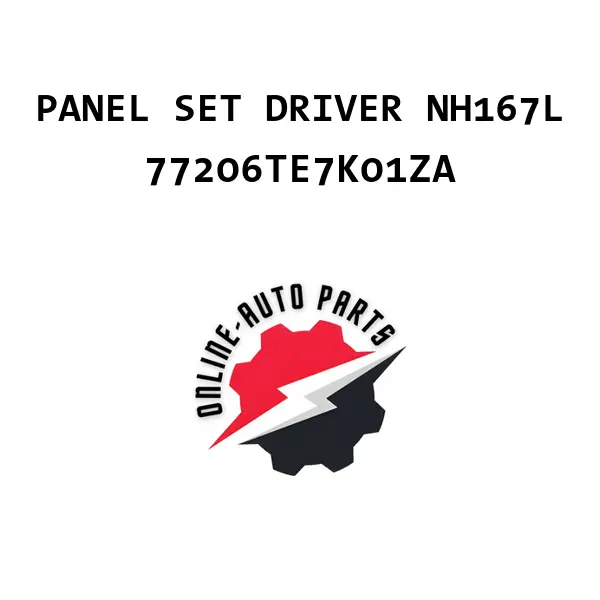 PANEL SET DRIVER NH167L - 77206TE7K01ZA - Honda