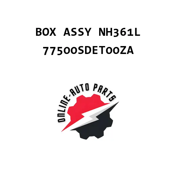 BOX ASSY NH361L - 77500SDET00ZA - Honda