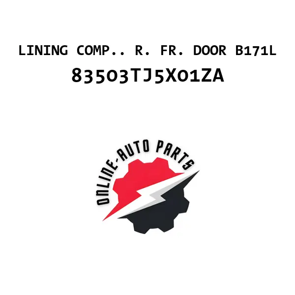 LINING COMP.. R. FR. DOOR B171L - 83503TJ5X01ZA - Honda