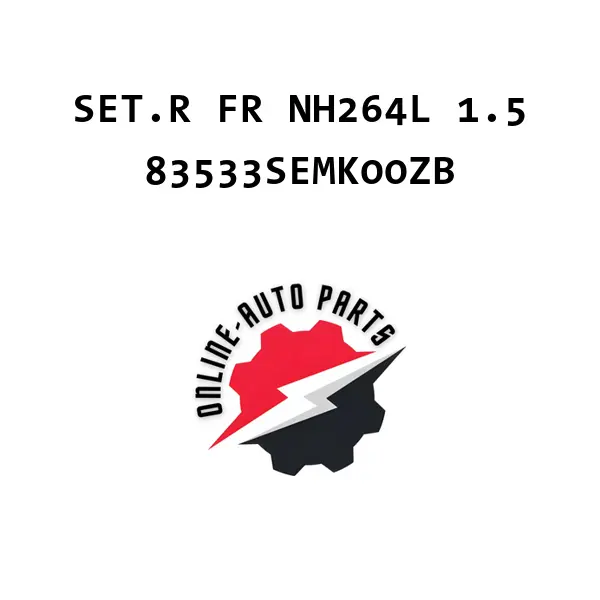 SET.R FR NH264L 1.5 - 83533SEMK00ZB - Honda
