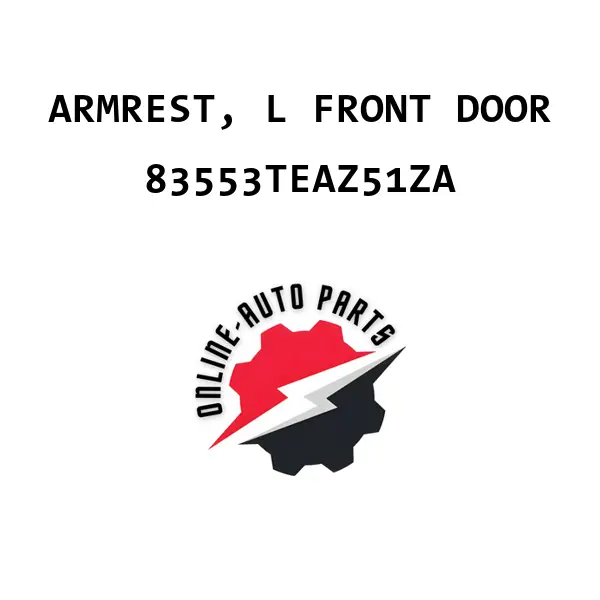 ARMREST, L FRONT DOOR - 83553TEAZ51ZA - Honda