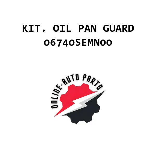 KIT. OIL PAN GUARD - 06740SEMN00 - Honda