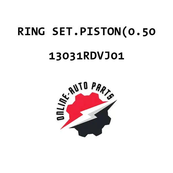 RING SET.PISTON(0.50 - 13031RDVJ01 - Honda