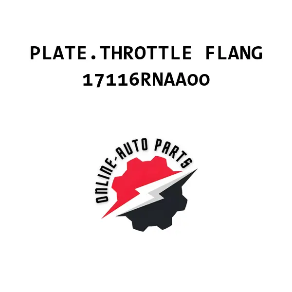 PLATE.THROTTLE FLANG