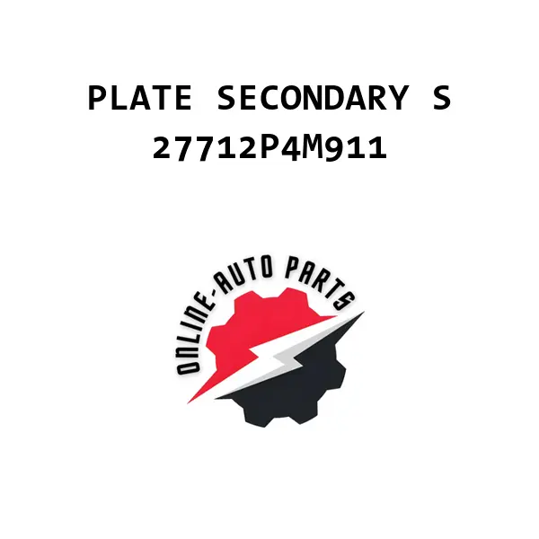 PLATE SECONDARY S