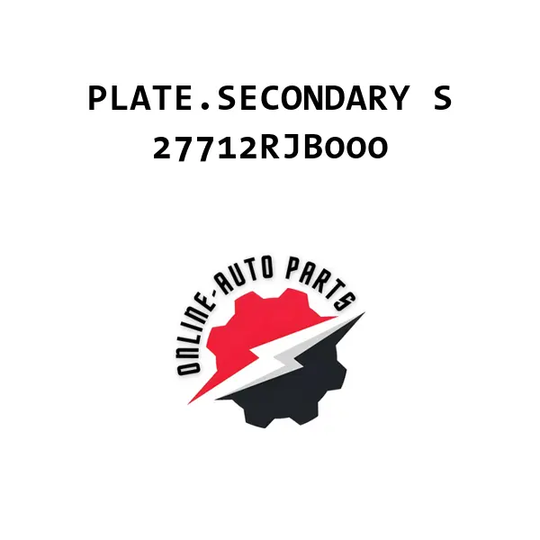 PLATE.SECONDARY S - 27712RJB000 - Honda