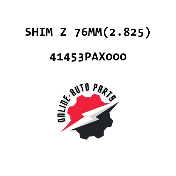 SHIM Z 76MM(2.825) - 41453PAX000 - Honda