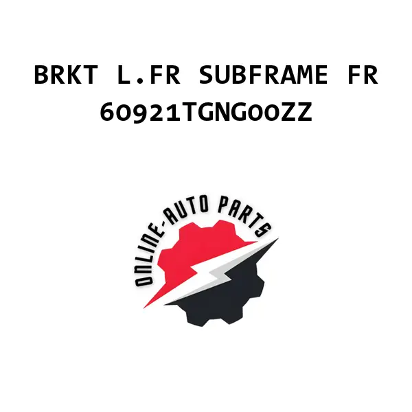 BRKT L.FR SUBFRAME FR
