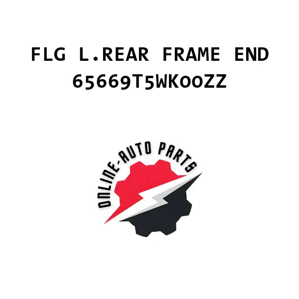 FLG L.REAR FRAME END - 65669T5WK00ZZ - Honda
