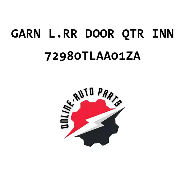 GARN L.RR DOOR QTR INN - 72980TLAA01ZA - Honda