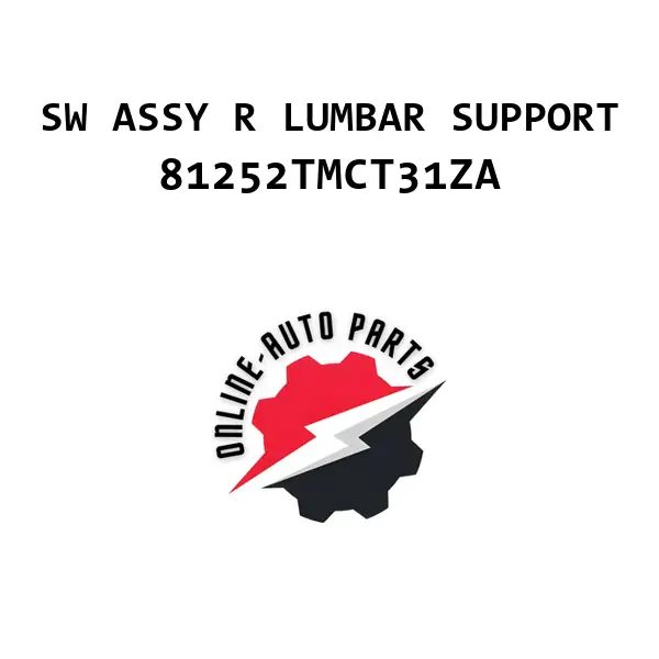 SW ASSY R LUMBAR SUPPORT - 81252TMCT31ZA - Honda