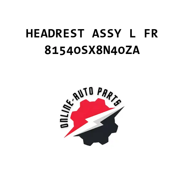 HEADREST ASSY L FR