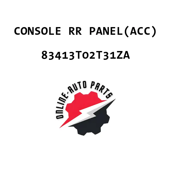 CONSOLE RR PANEL(ACC)