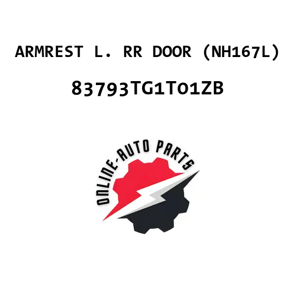 ARMREST L. RR DOOR (NH167L) - 83793TG1T01ZB - Honda
