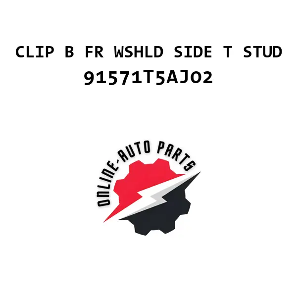 CLIP B FR WSHLD SIDE T STUD - 91571T5AJ02 - Honda