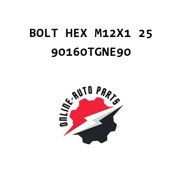 BOLT HEX M12X1 25