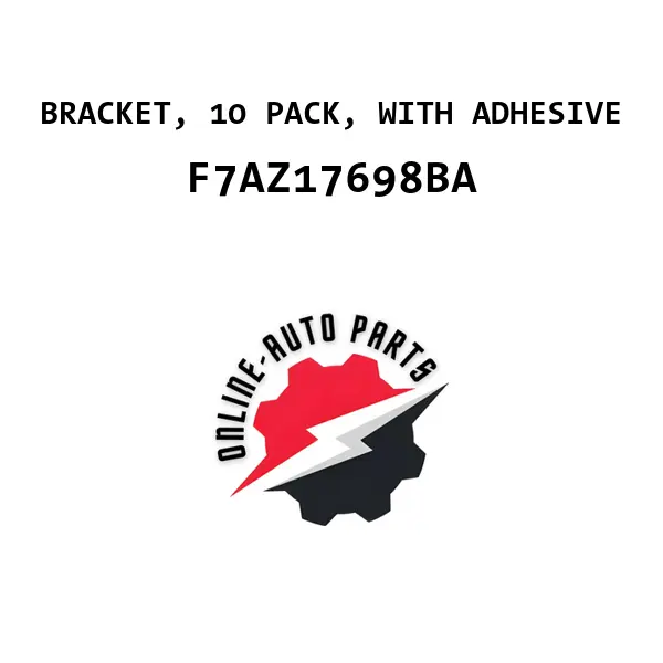 BRACKET, 10 PACK, WITH ADHESIVE