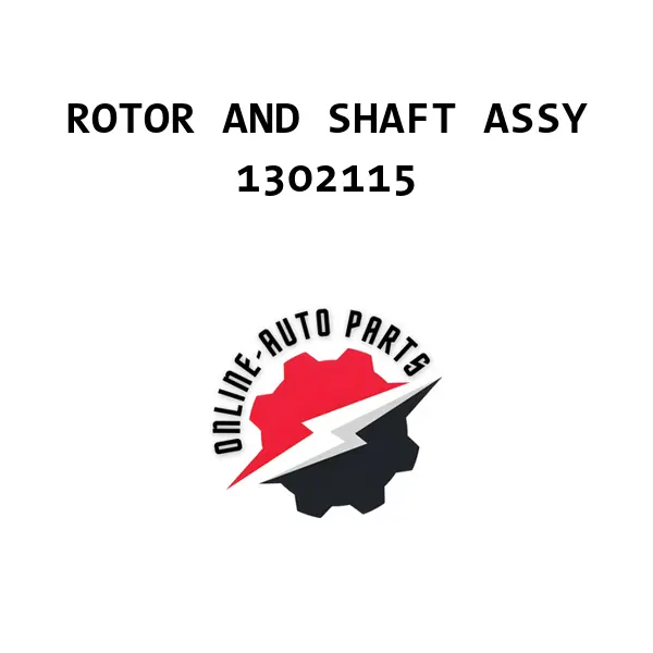 ROTOR AND SHAFT ASSY - 1302115 - Ford