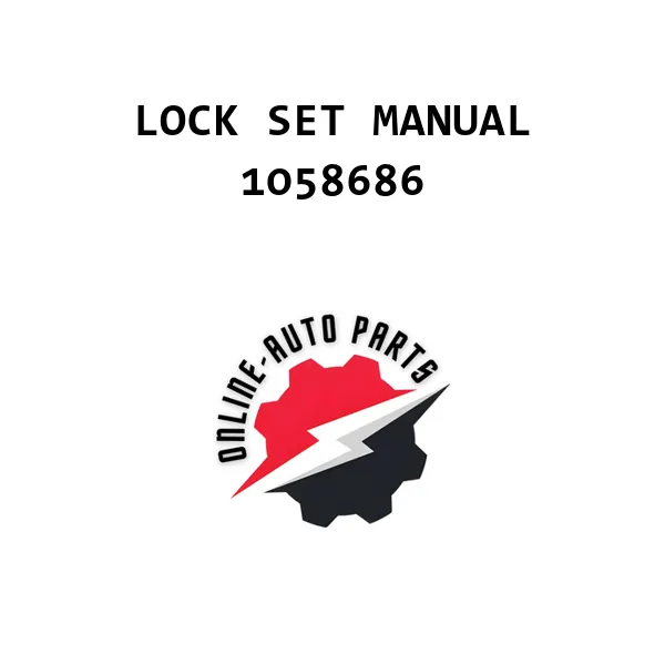LOCK SET MANUAL